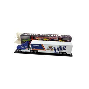 NIB Racing with Winross Rusty Wallace Penske hauler. Miller Lite. 1990s nascar